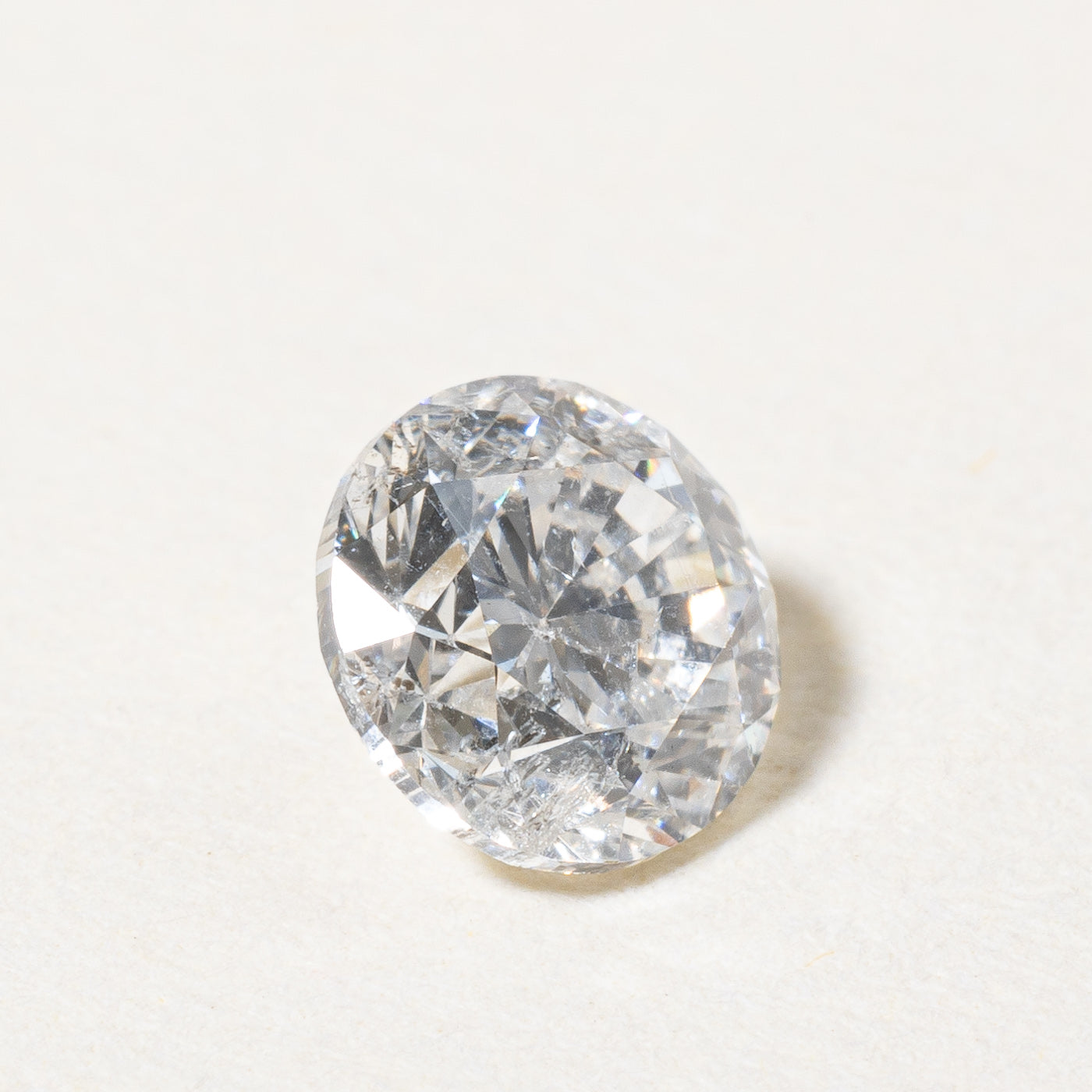 0.70ct Round Brilliant Cut Loose Diamond - I1 Clarity, F Color | Perfect for Engagement Rings & Fine Jewelry