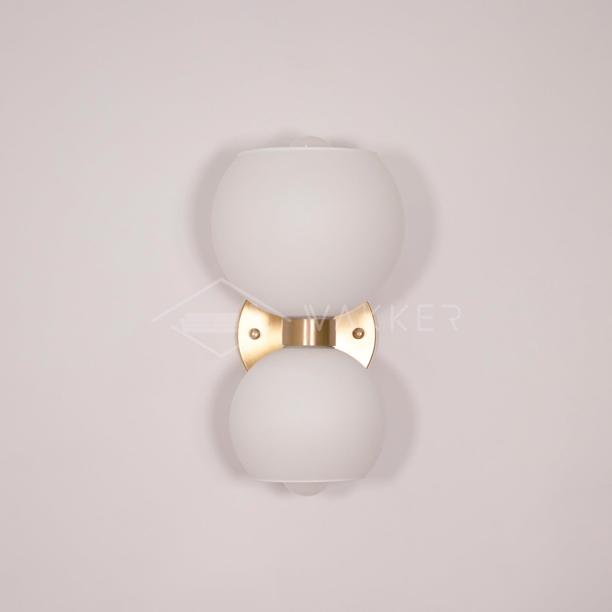 Betty Sconce Wall Light - Modern Plug-in Wall Sconce with Fabric Shade for Bedroom, Living Room & Hallway Decor