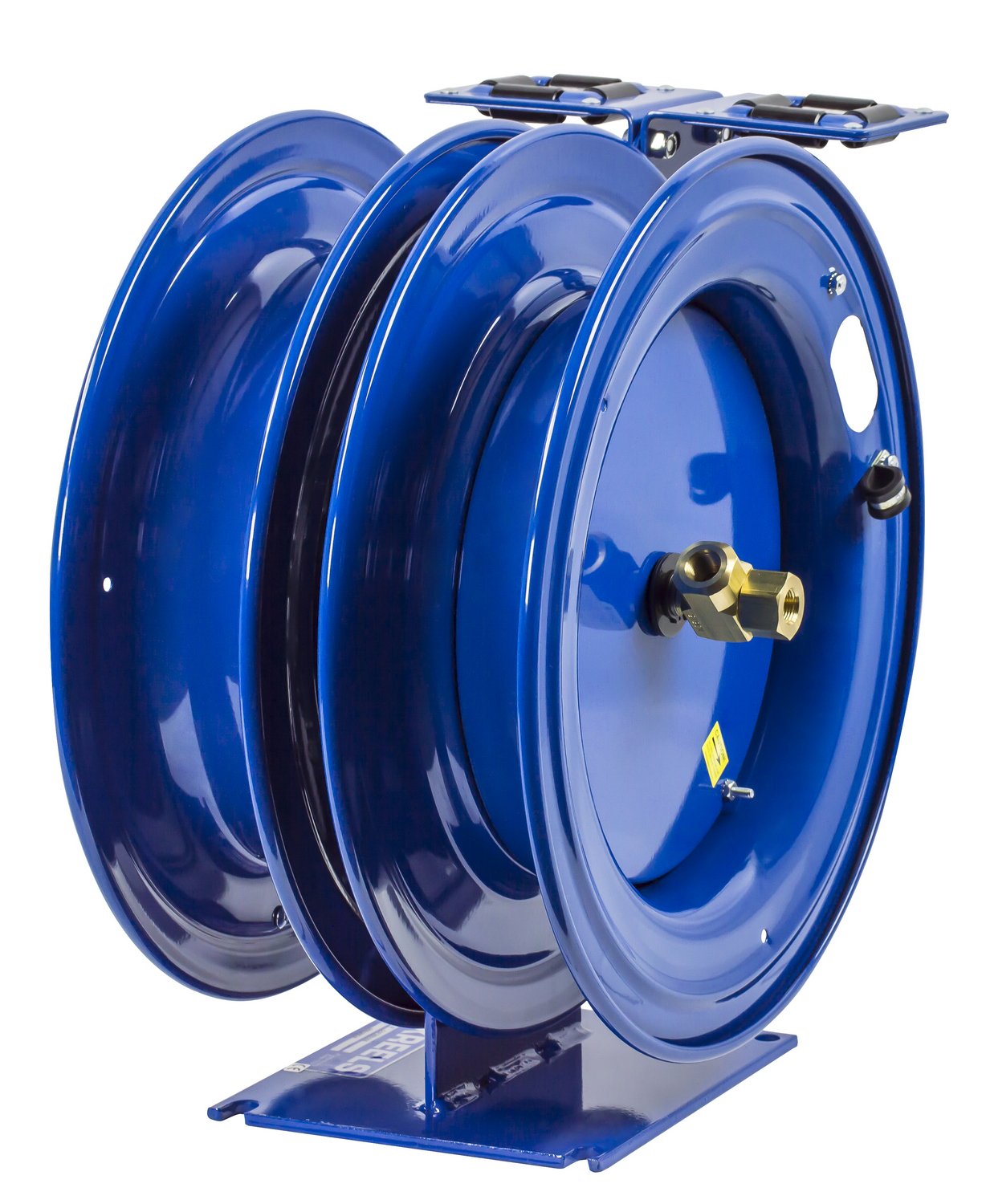 Dual Purpose Spring Rewind Hose Reel for Air, Water & Oil - Coxreels C-LPL-325-325 | 3/8