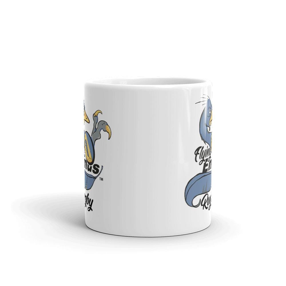 Flying Emus Rugby Team Ceramic Coffee Mug - Insulated 15oz Travel Tumbler for Hot & Cold Drinks - Perfect Gift for Rugby Fans, Office Use, and Game Day Tailgating