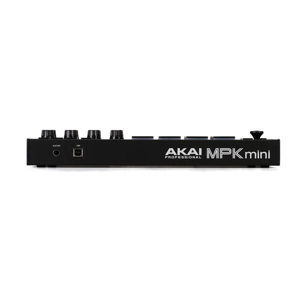 Akai Professional MPK Mini MKIII 25-Key MIDI Keyboard Controller - Limited Edition Black | Portable USB MIDI Controller for Music Production, Beat Making & Live Performance