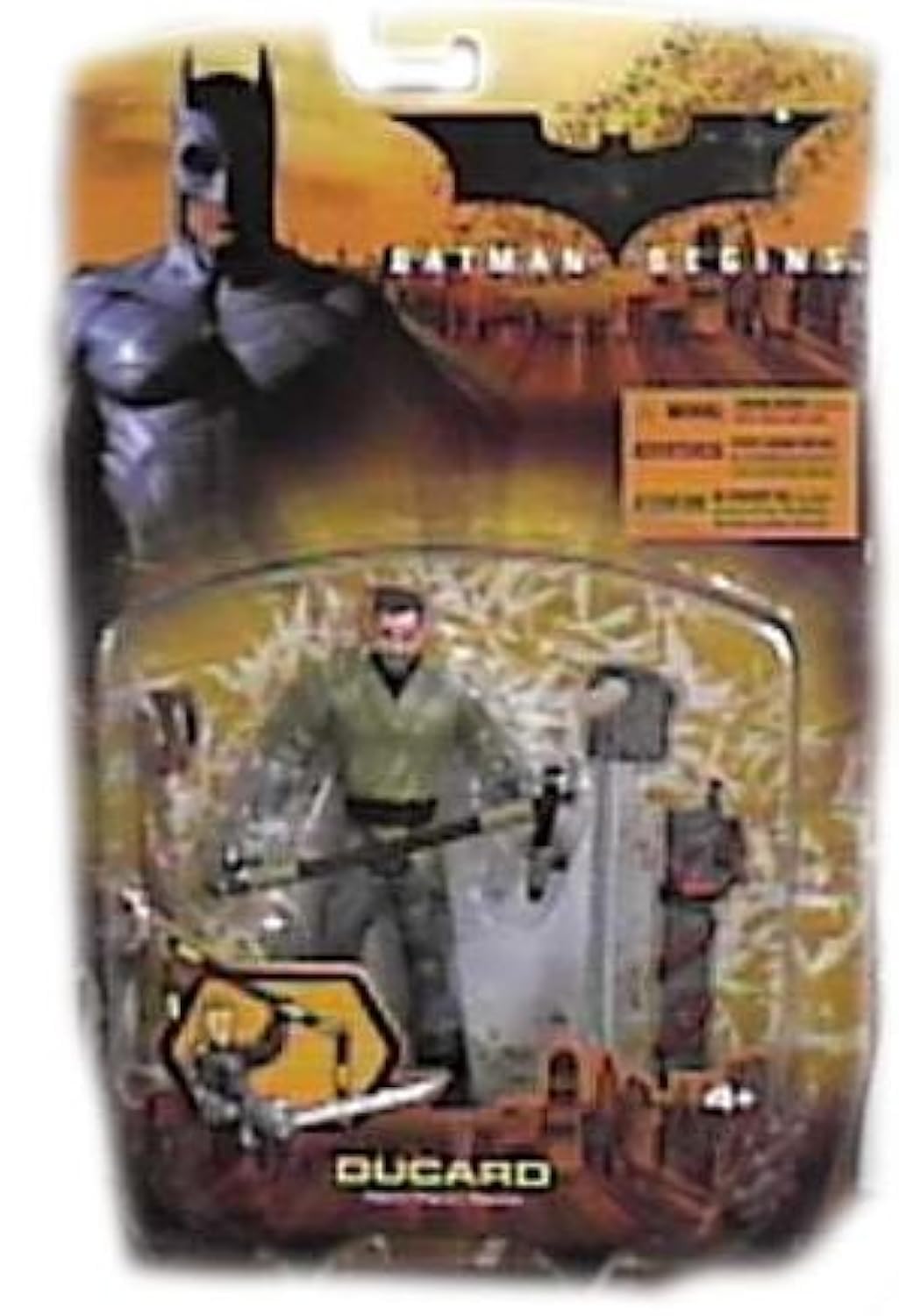 Batman Begins Movie Action Figure - Ducard Collectible Toy for Kids & Adults | Perfect for Display, Gifts & Superhero Fans