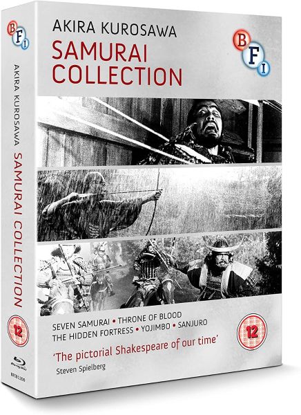 Akira Kurosawa Samurai Collection Blu-ray | Classic Japanese Samurai Films | Perfect for Movie Nights & Film Studies