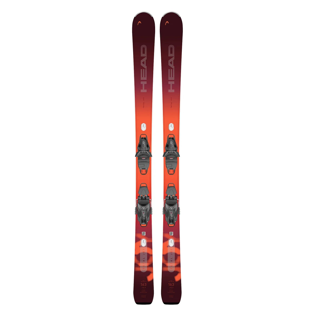 2025 Head Joy SW Ski with GW 11 Bindings - Women's All-Mountain Skis for Powder, Groomers & Freeride | Perfect for Resort & Backcountry Adventures
