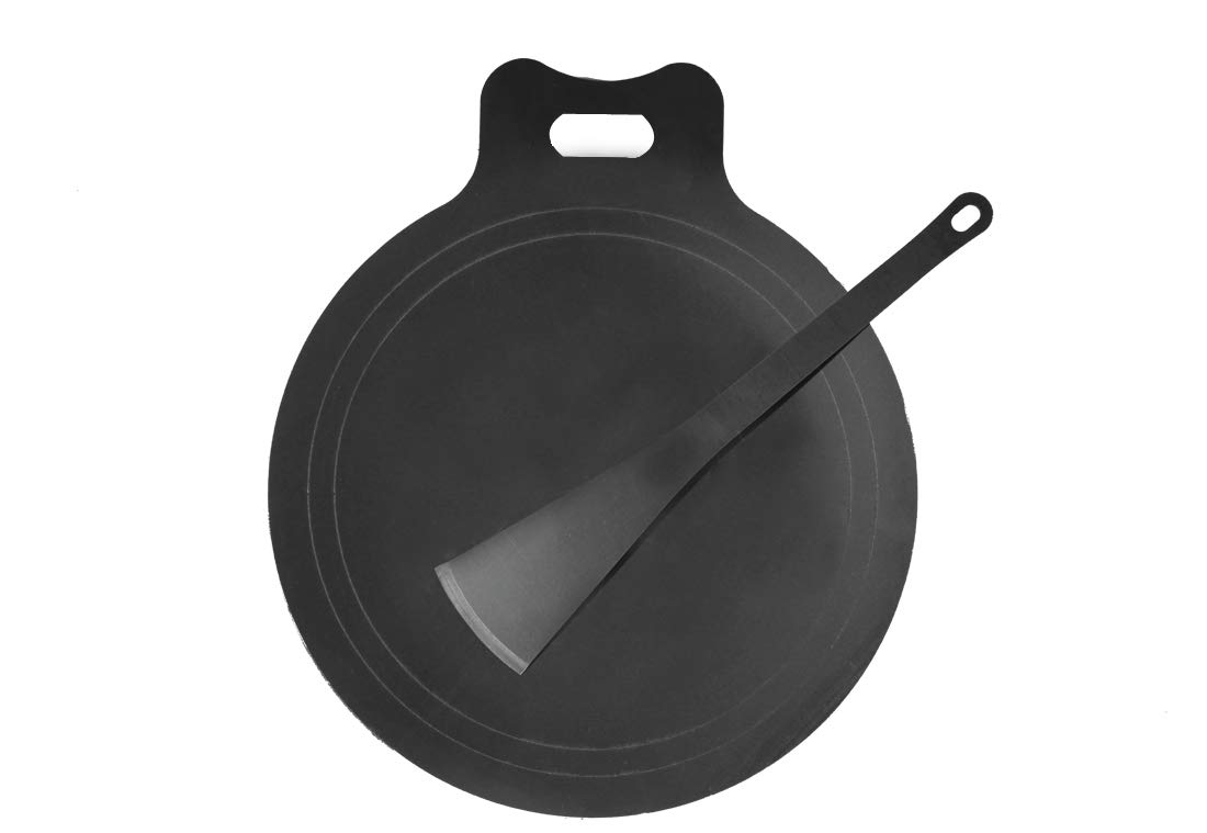 Premium Cast Iron Tawa Skillet - Heavy Duty Indian Flatbread Pan for Roti, Chapati & Paratha - Perfect for Stovetop, Induction & Outdoor Cooking - Ideal for Home Kitchens & Restaurants