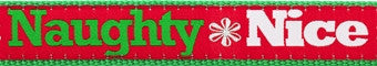 UpCountry Naughty and Nice Dog Leash - Durable Reflective Pet Leash for Training & Walking - Perfect for Small, Medium & Large Dogs - Outdoor & Nighttime Safety