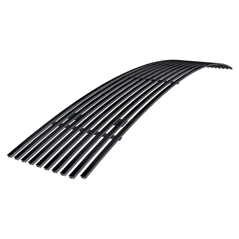 APS Compatible with Nissan 350Z 2006-2007 Lower Bumper Black Billet Front Grill Grille Insert N65414H - Upgrade Your Car's Style & Protection for Daily Driving & Car Shows