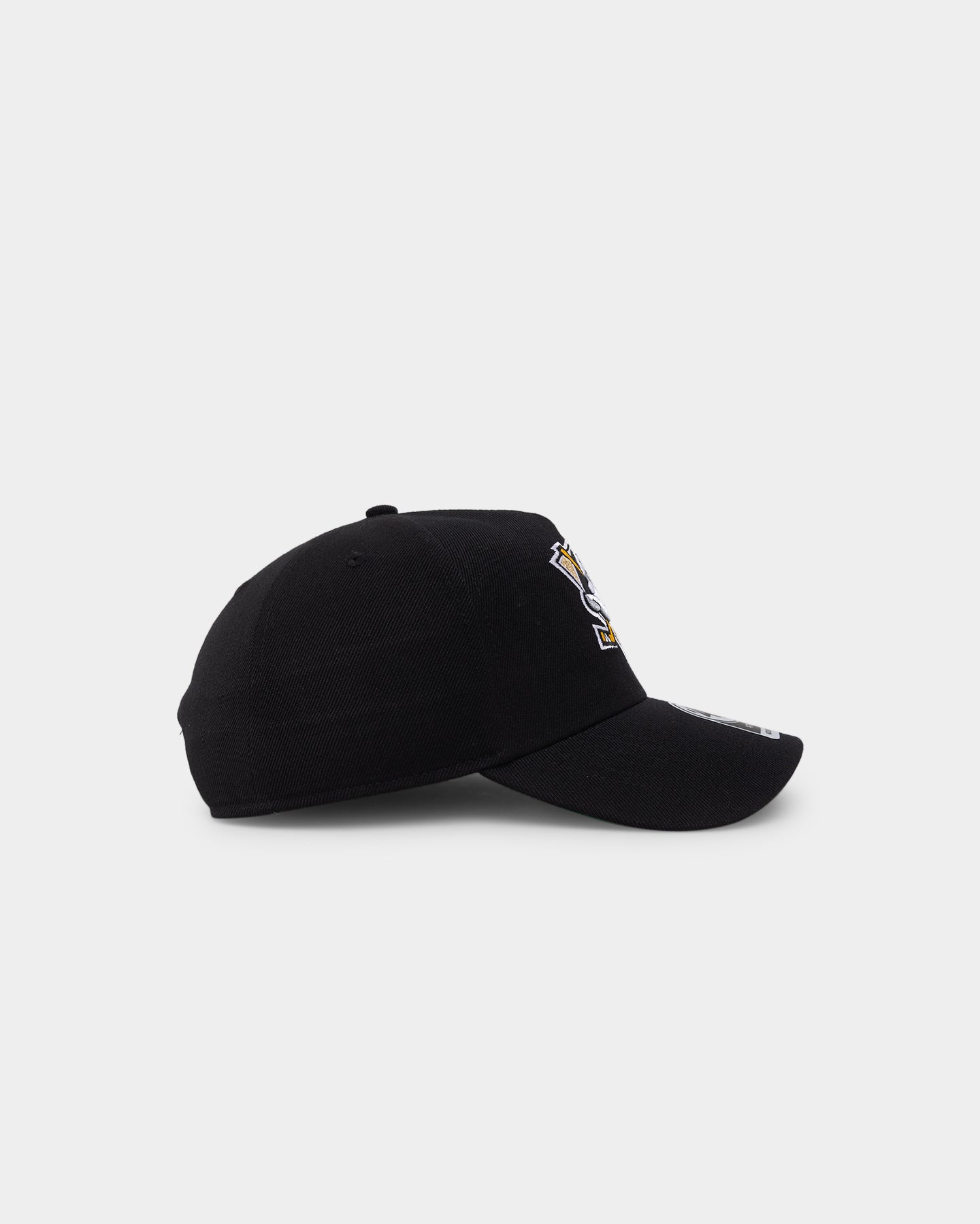 47 Brand Anaheim Ducks Replica MVP DT Snapback Hat - Black/Orange Official NHL Hockey Cap for Men & Women - Perfect for Games, Fan Gear & Streetwear Fashion