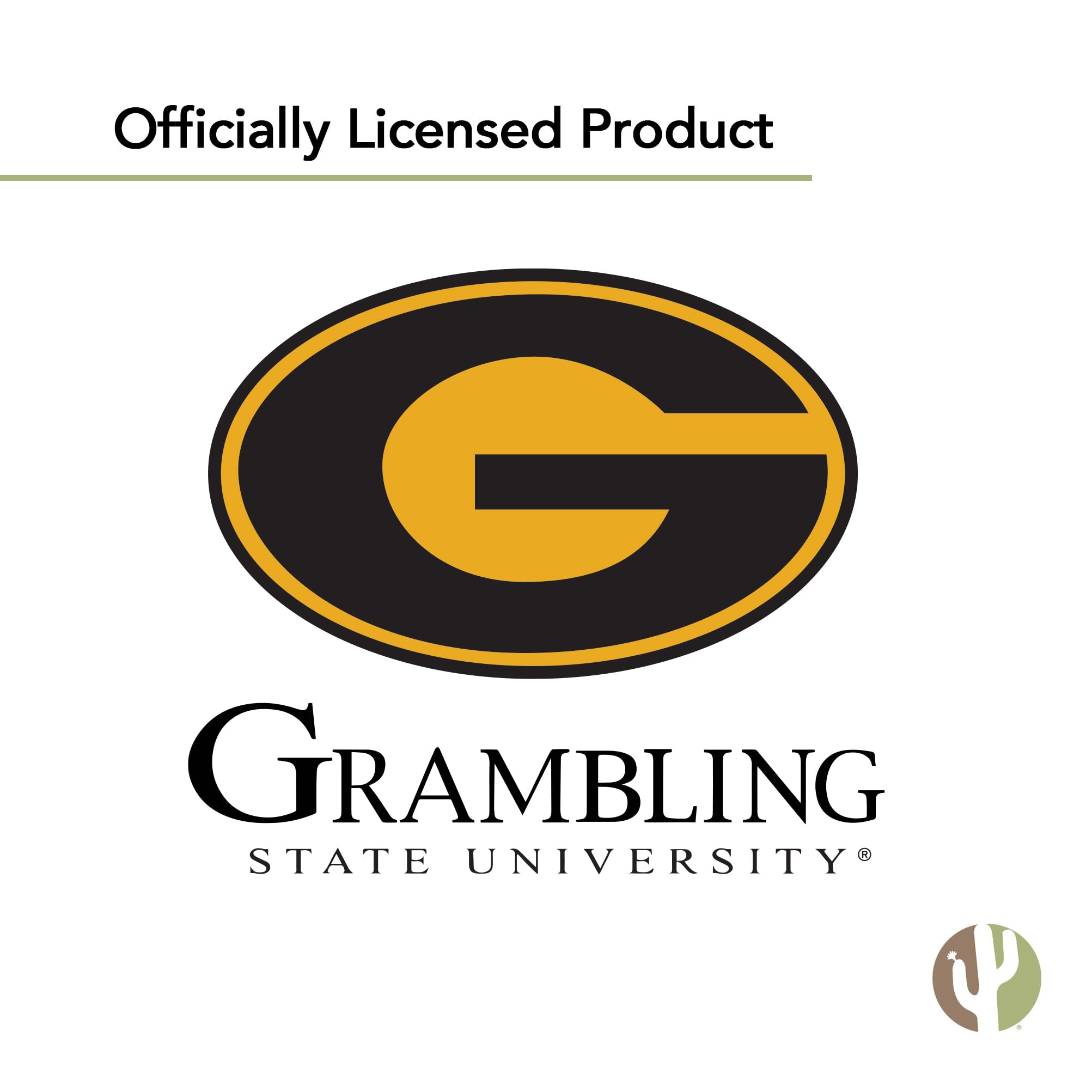 Desert Cactus Grambling State University Tigers Vinyl Decals - 13.5x11 Inch Sticker Sheet for Laptop, Water Bottle, Car, Scrapbook (Type 3-1) - Perfect for College Pride, DIY Crafts & Personalizing Belongings