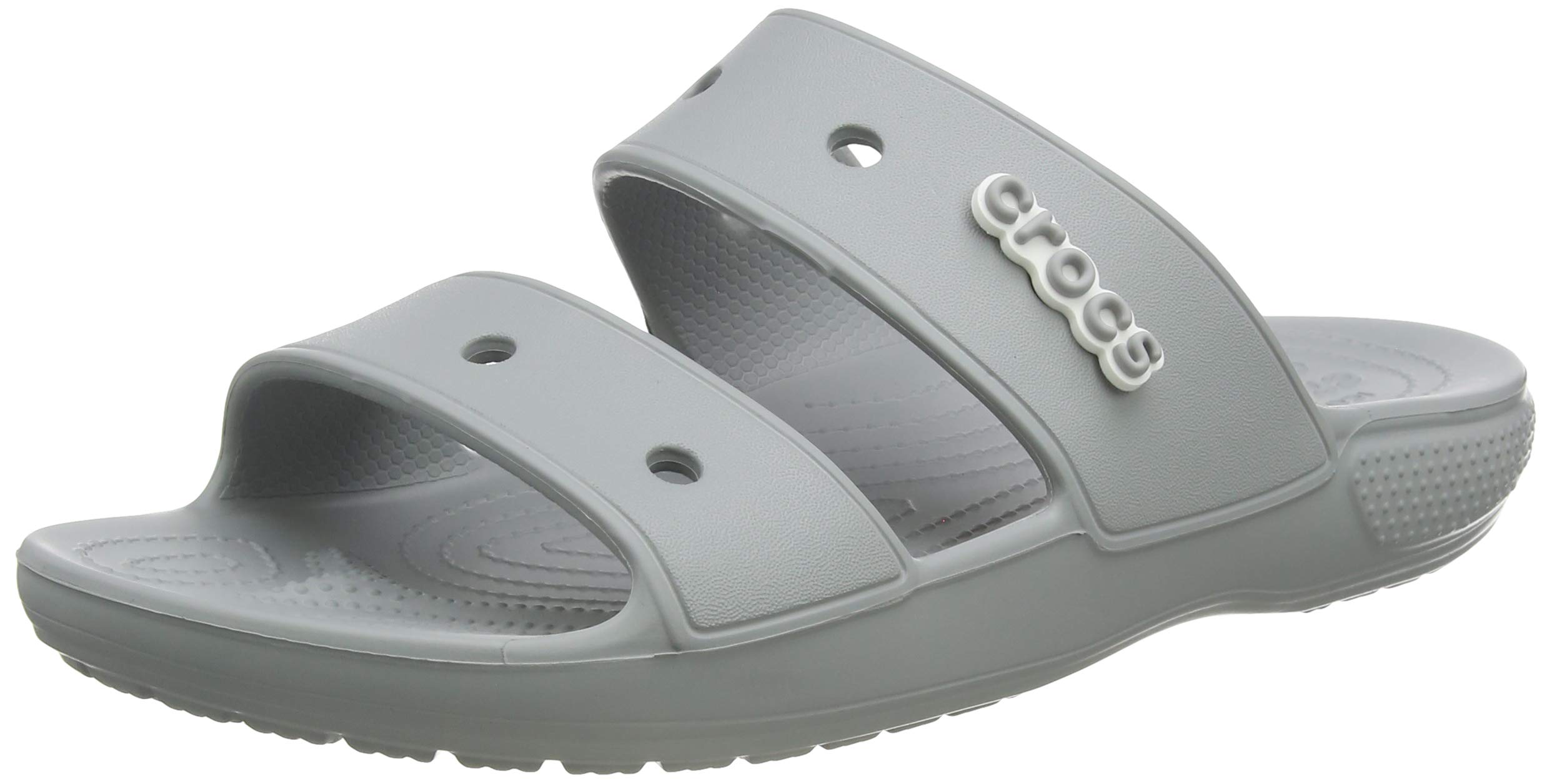 Crocs Unisex-Adult Classic Two-Strap Slide Sandals - Comfortable Waterproof Slip-On Shoes for Men & Women - Perfect for Beach, Pool, and Casual Wear