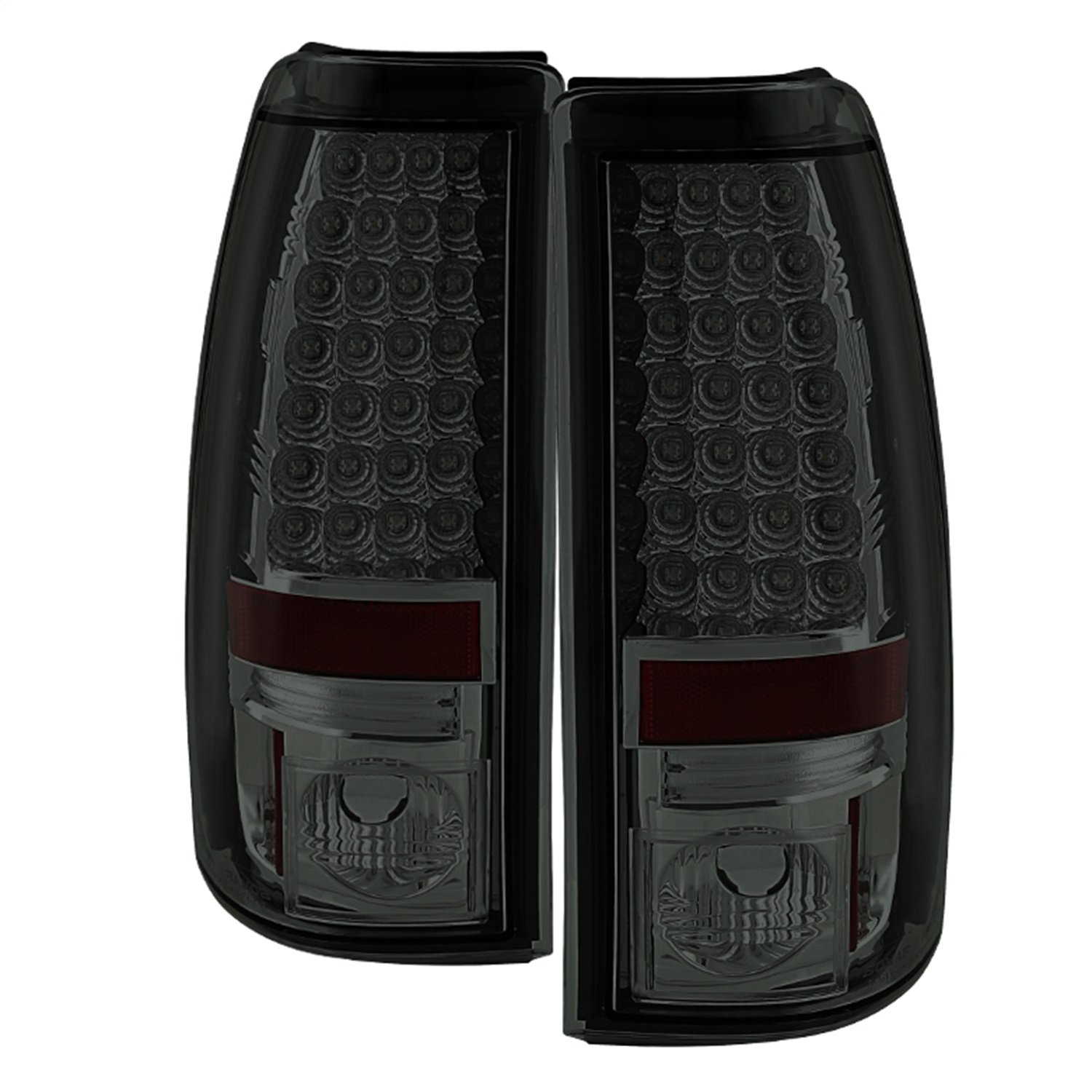 Spyder Auto 5001764 LED Tail Lights - Red Smoke Lens for Cars, Trucks & SUVs | High Visibility Brake Lights | Easy Installation | Perfect for Night Driving & Enhanced Safety