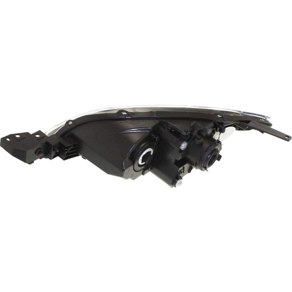 2004-2009 Mazda 3 Passenger Side Headlight Assembly - DOT Certified Replacement (Part# MA2519107, BN8F-51-0K0E) - Perfect for Night Driving & Foggy Conditions
