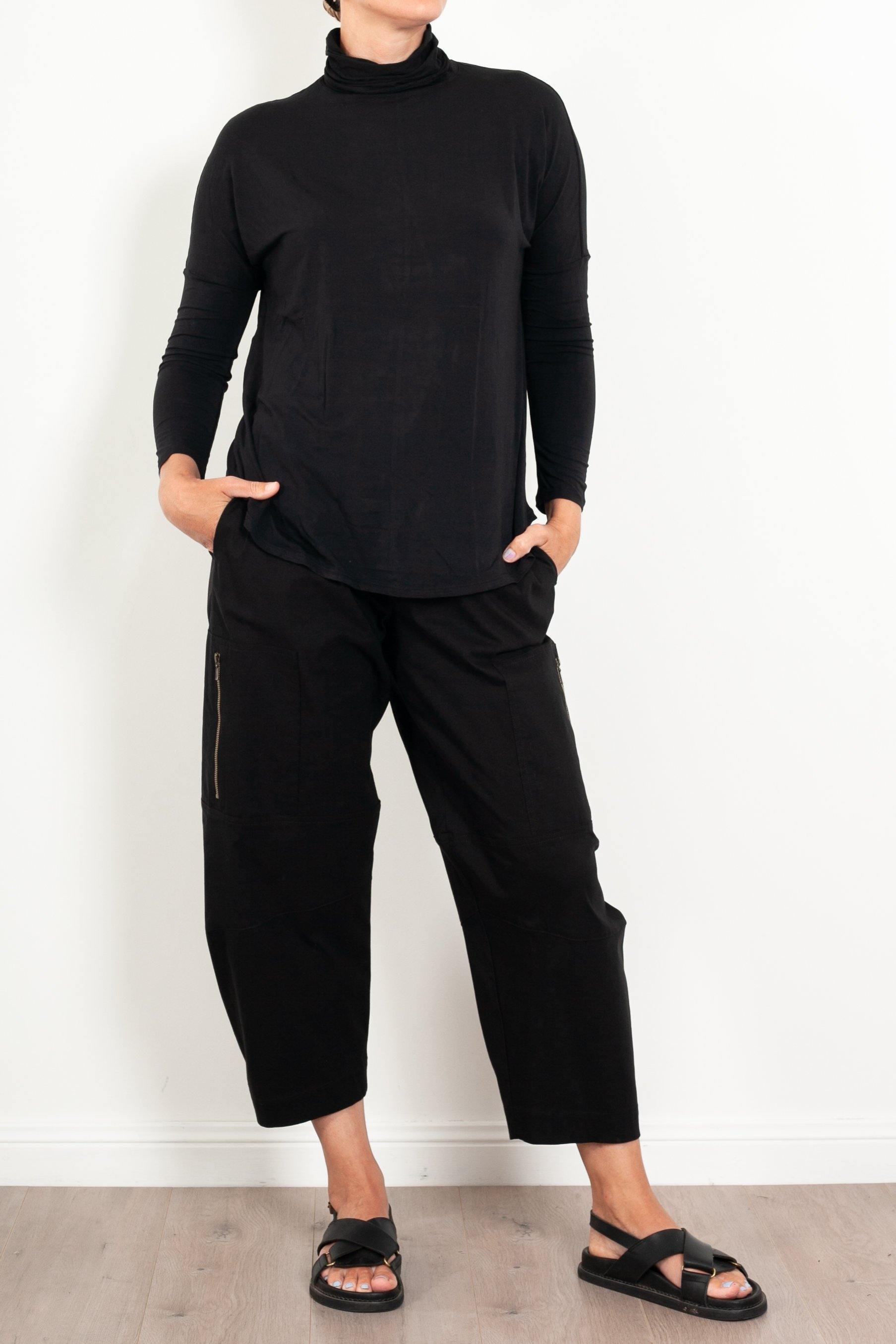 Tani Swing Turtle Neck Women's Tops - Stylish Casual & Office Wear for Everyday Comfort
