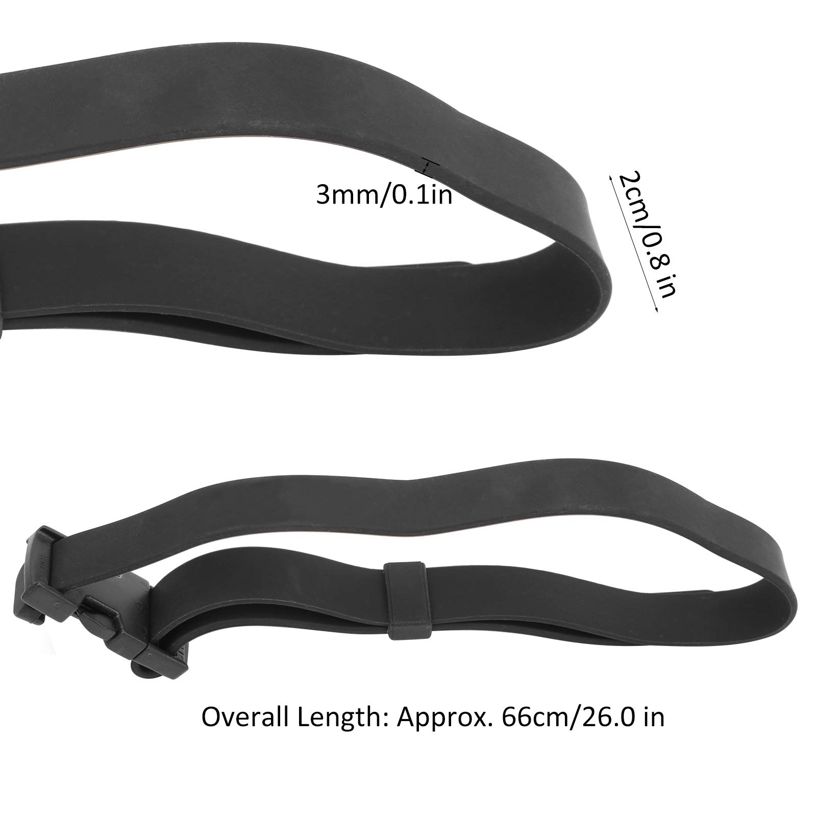 Diving Knife Straps - Quick Release Rubber Dive Knife Belt for Scuba Diving & Snorkeling | Replacement Diving Knife Holder for Underwater Safety & Adventure