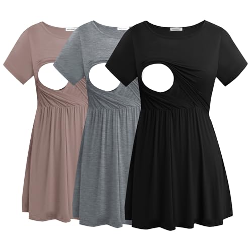 Black-brown-light Grey(3 Packs)