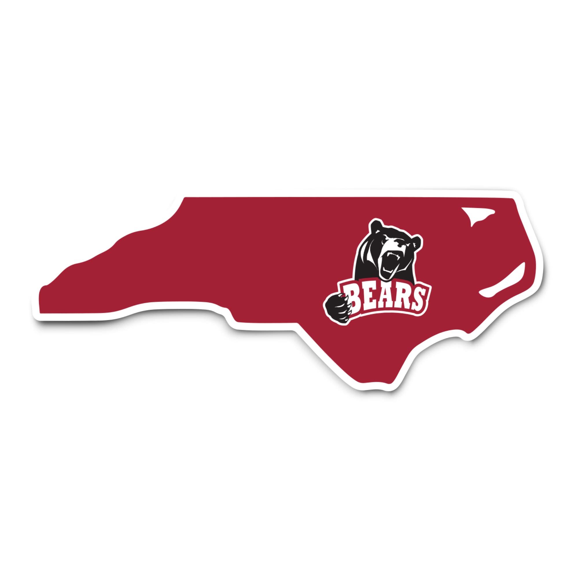 Desert Cactus Lenoir-Rhyne University Bears LR LRU Vinyl Decal Sticker - Waterproof Laptop, Water Bottle, Car, Scrapbook Decor - Perfect for College Students, Alumni Gifts & School Spirit Accessories