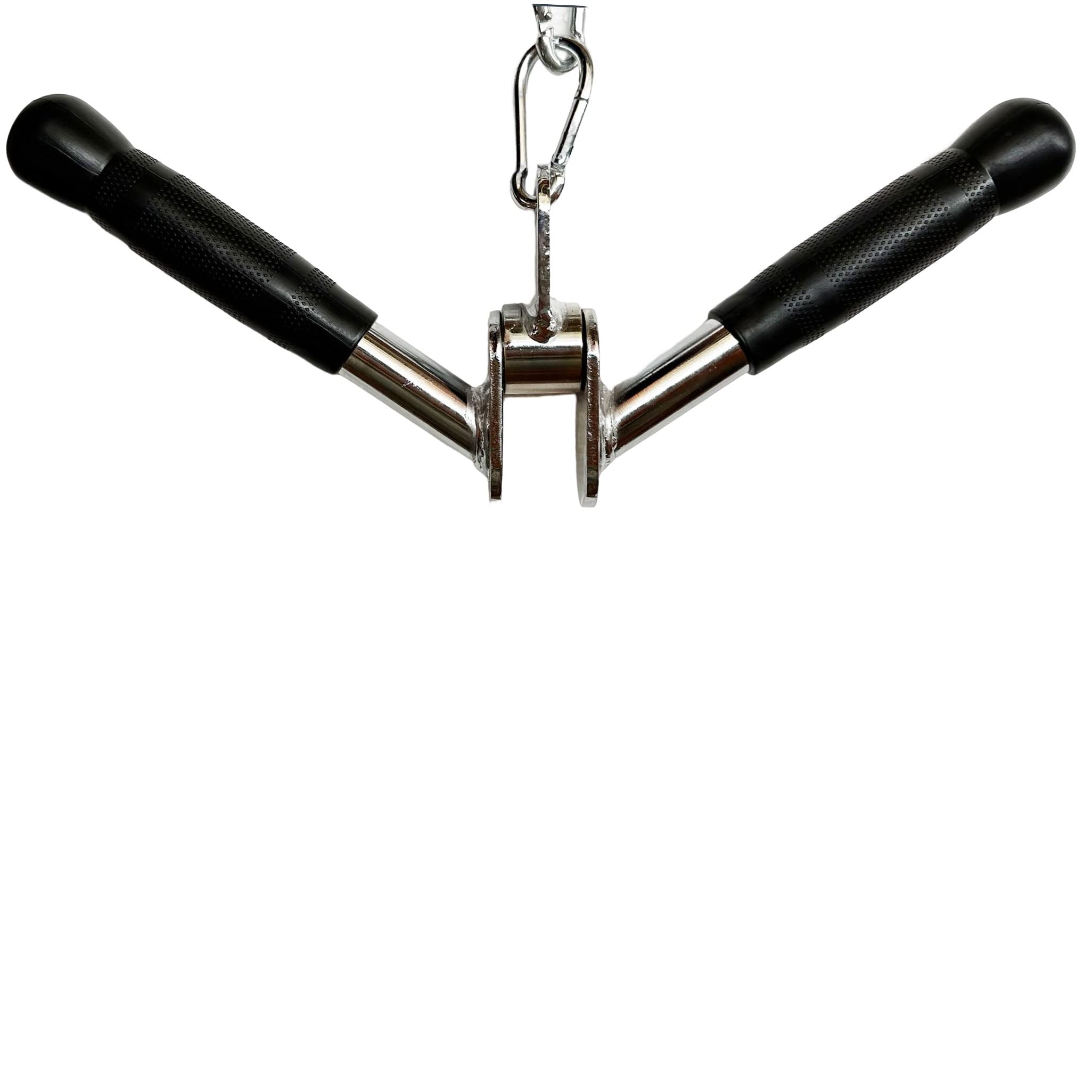 V-Shaped Bar Press Down Attachment - Heavy Duty Tricep Cable Machine Bar for Gym & Home Workouts - Perfect for Triceps, Shoulders & Back Training