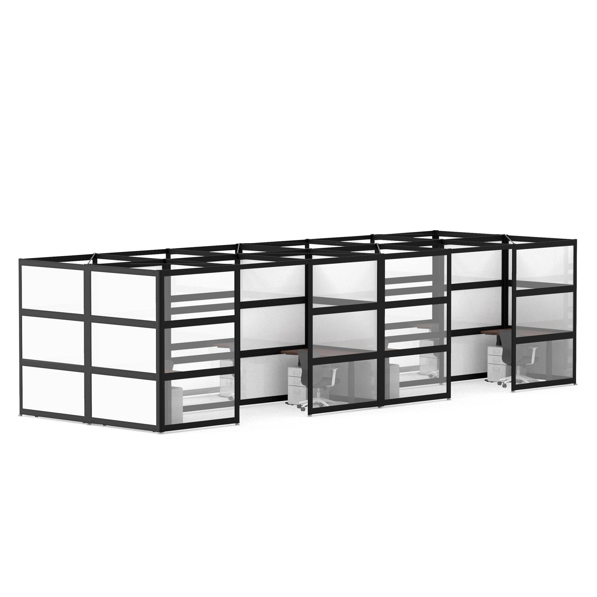 PoppinSpaces Hive Space for 8 - Modular Office Desk Organizer for Home & Office - Perfect for Pens, Pencils, Markers & Stationery Storage