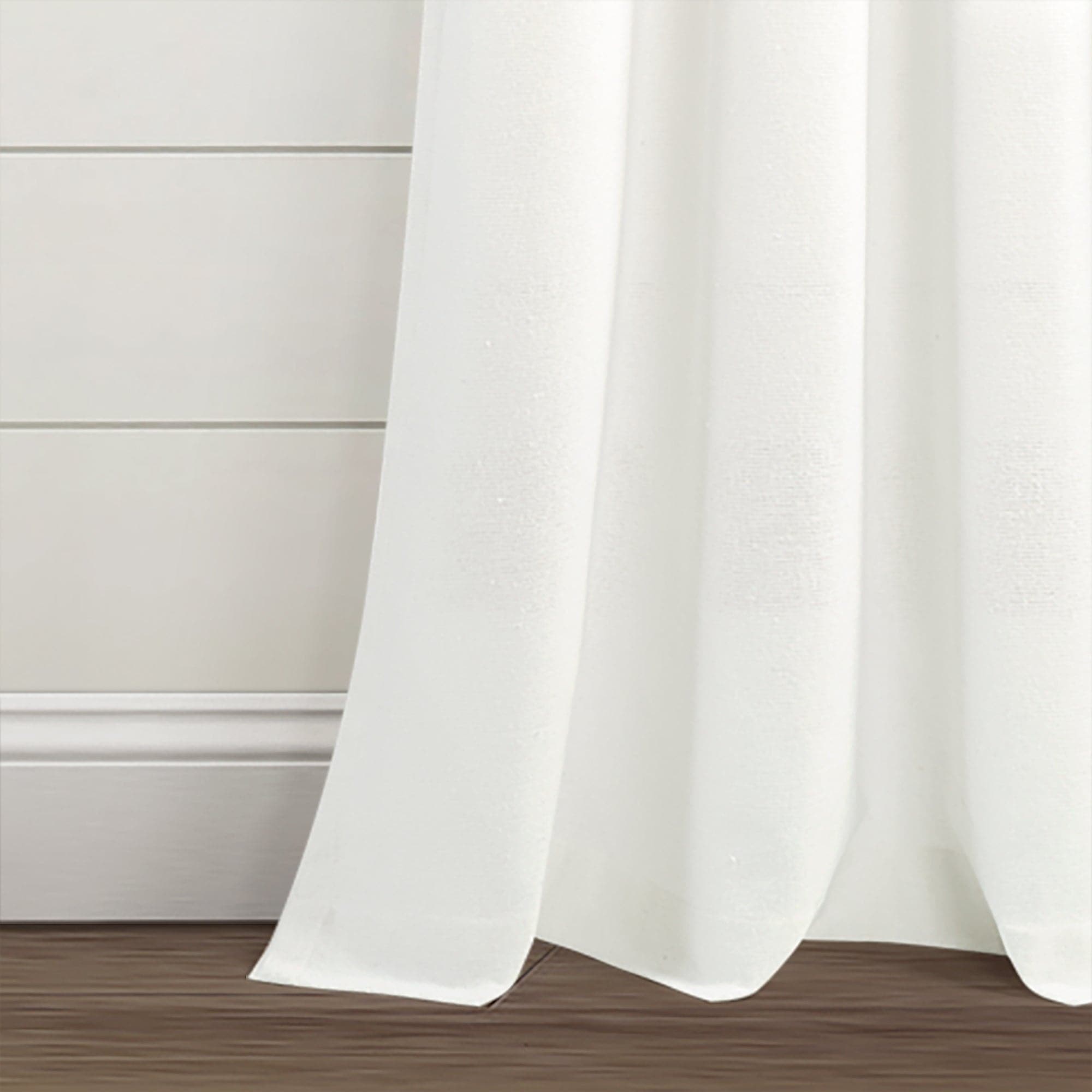 Farmhouse Boho Stripe Woven Tassel Window Curtains - Yarn Dyed Recycled Cotton Blend Panel Set (2 Pack) for Living Room, Bedroom & Dining Room Decor