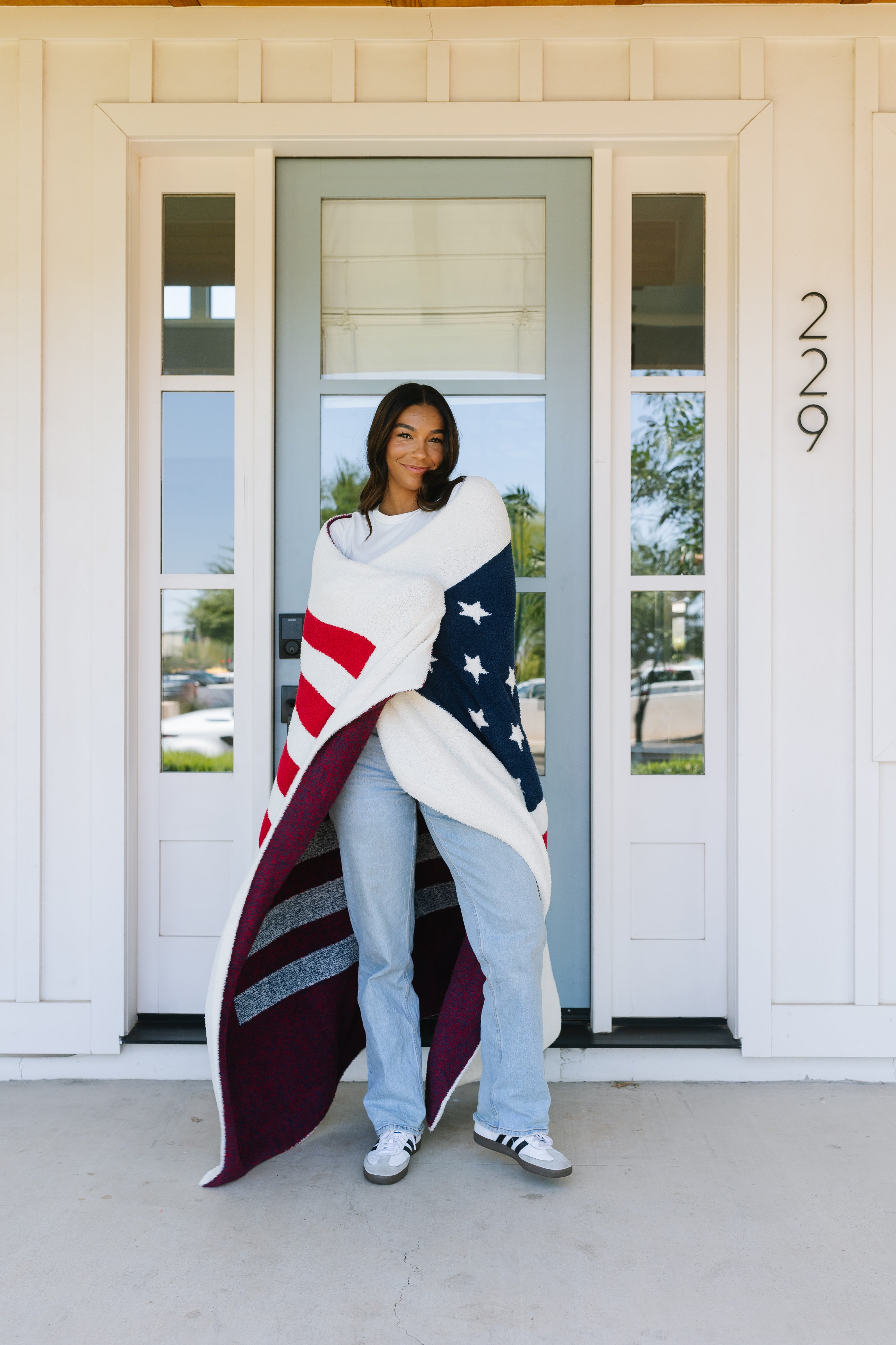American Flag Home Decor - Patriotic Red USA Flag for Wall, Outdoor & Indoor Use - Perfect for 4th of July, Memorial Day & Veterans Day Celebrations