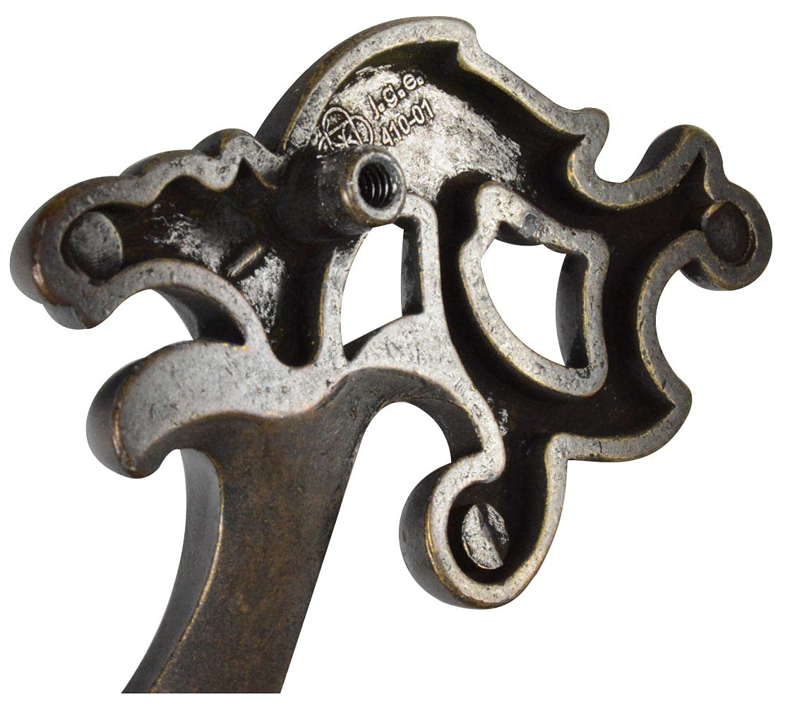 CKP Brand Oiled Bronze Fixed Furniture Pull - #410-01 - Durable Cabinet & Drawer Handle for Kitchen, Bathroom & Office Furniture
