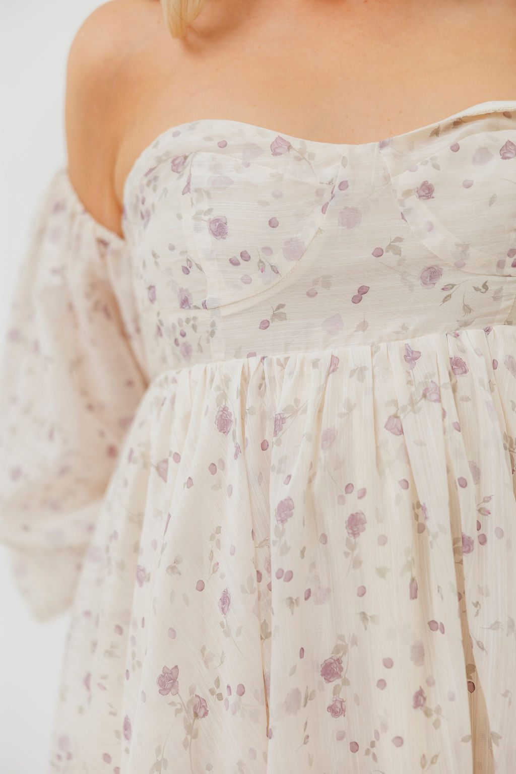 Dear Lily Floral Maxi Dress in Lilac - Maternity & Bump Friendly Women's Summer Dress for Beach, Wedding & Special Occasions