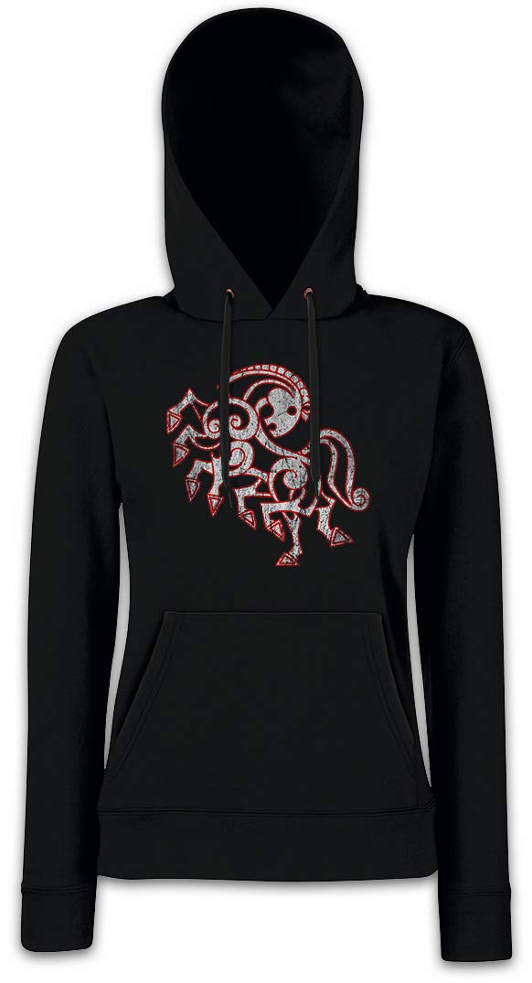 Sleipnir Women's Hoodie - Soft Fleece Pullover Sweatshirt with Hood for Casual Wear, Outdoor Activities & Lounge Comfort