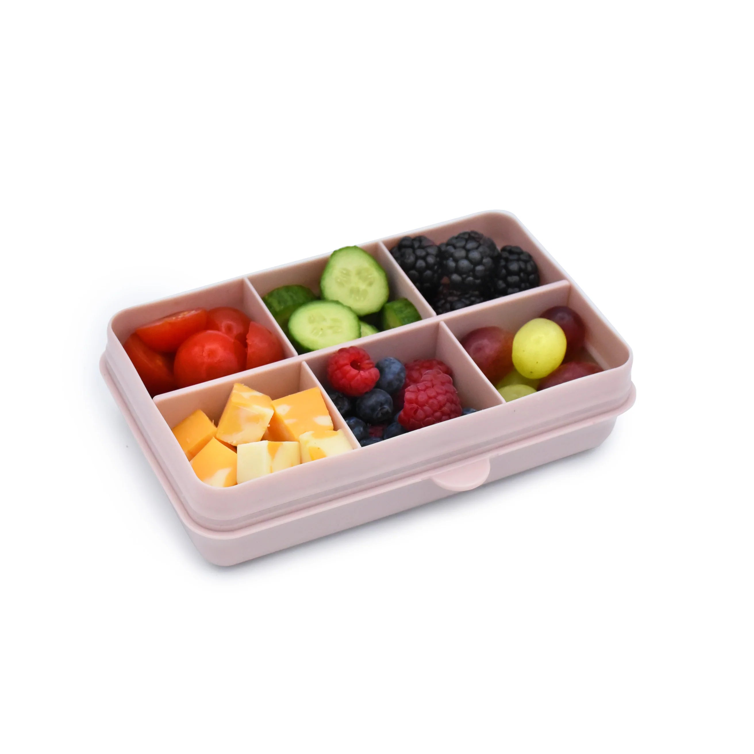 Melii Luxe Snackle Box MINI - Premium Ivory Snack Container for Parties, Picnics & Office Snacks | Elegant Food Storage Solution