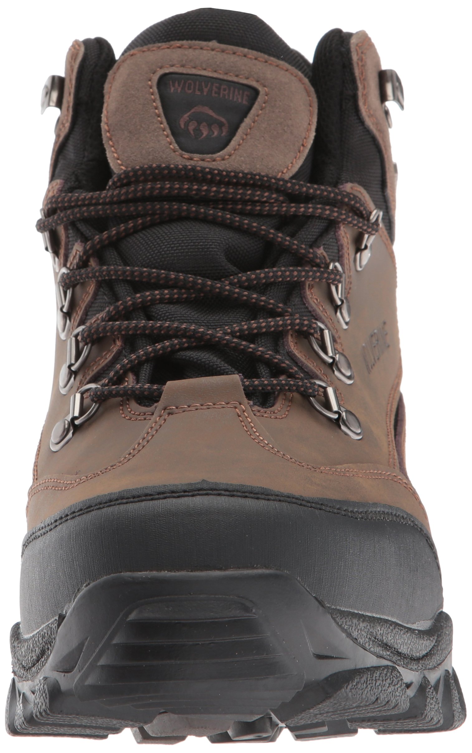 Wolverine Men's Spencer Waterproof Hiking Boots - Durable Leather Outdoor Boots for Trekking & Camping | Perfect for Mountain Trails, Backpacking & Everyday Wear