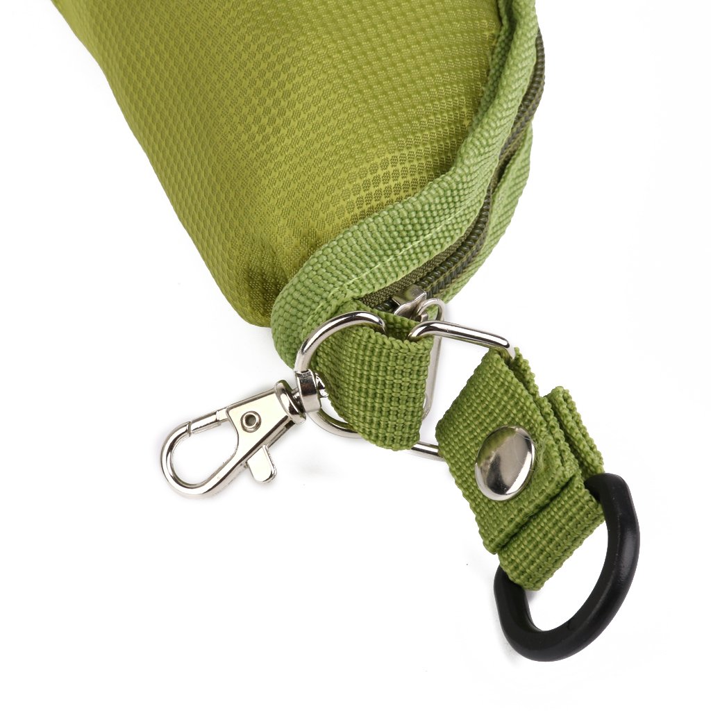SECRET DESIRE Waterproof Foldable Pet Travel Bowl - Durable Dog & Cat Food Feeder for Camping, Hiking, Outdoor Adventures - Portable Green Collapsible Dish
