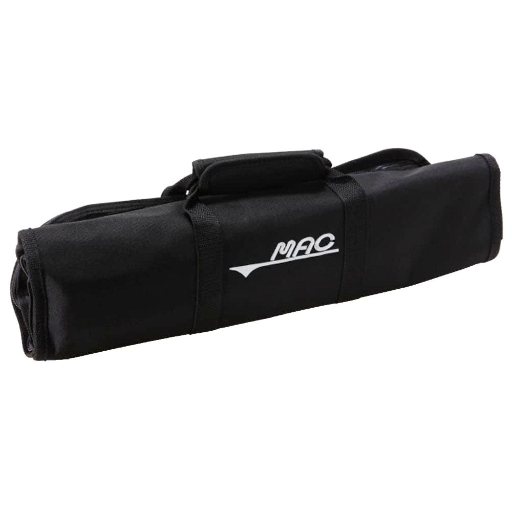 Premium Mac Kitchen Knife Roll Bag - Professional Chef Knife Organizer with 12 Slots, Durable Waterproof Nylon for Safe Storage & Travel - Perfect for Chefs, Culinary Students & Home Cooking Enthusiasts