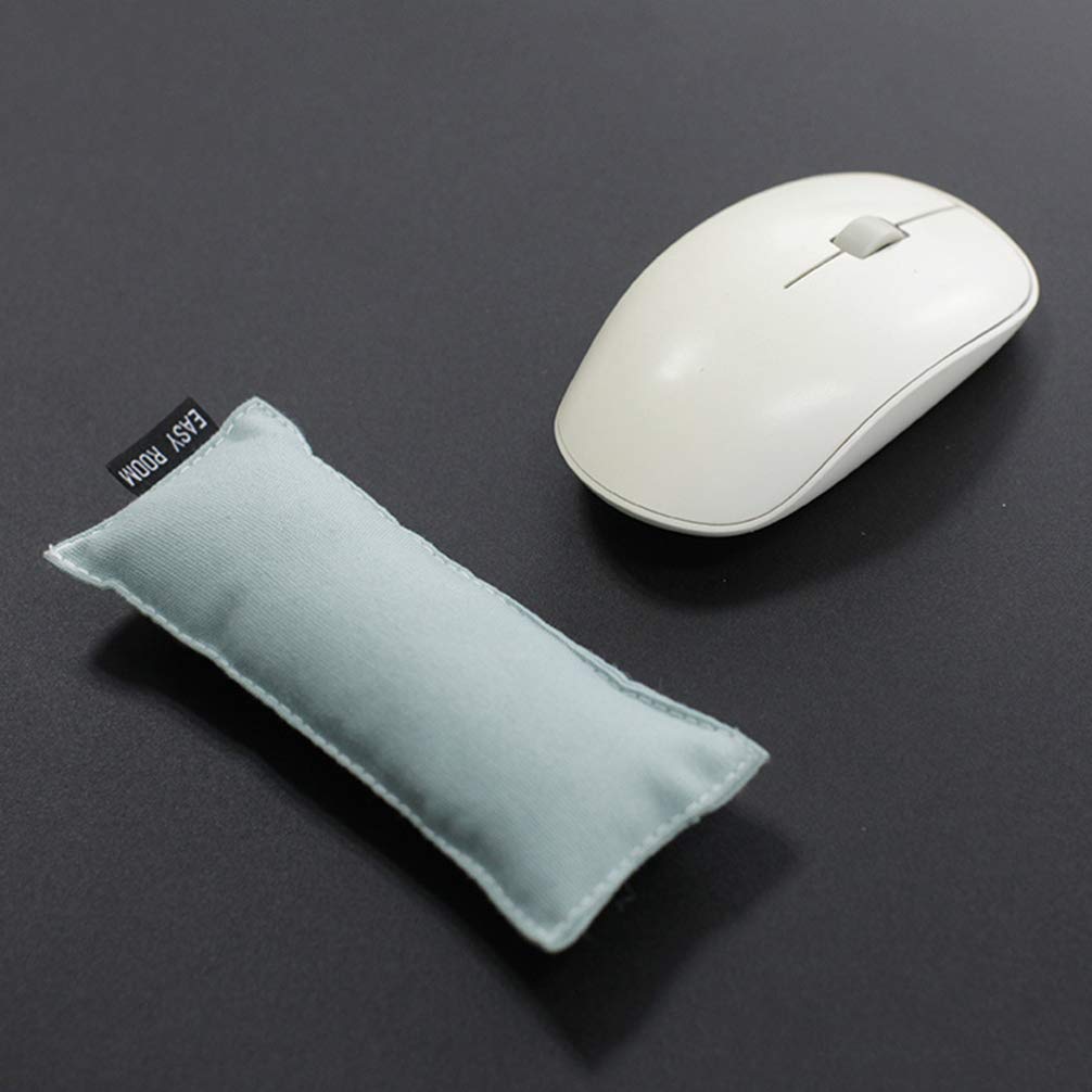 NUOBESTY 2-Piece Ergonomic Computer Elbow & Wrist Support Set - Soft Mouse Pad with Keyboard Arm Rest for Comfortable Typing (Japanese Style) - Perfect for Office, Gaming & Home Computer Workstations