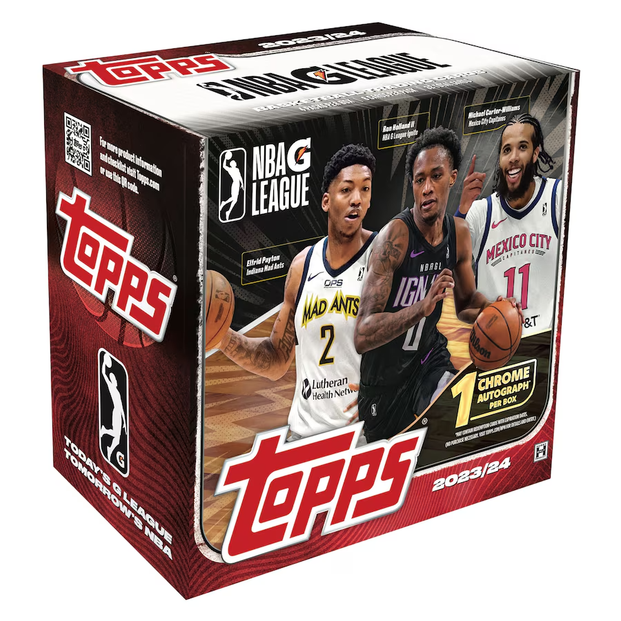 Topps NBA G League Basketball Monster Box - 2023 Trading Card Collection - Rare & Limited Edition for Collectors & Fans - Perfect for Sports Memorabilia Enthusiasts & Gift Giving