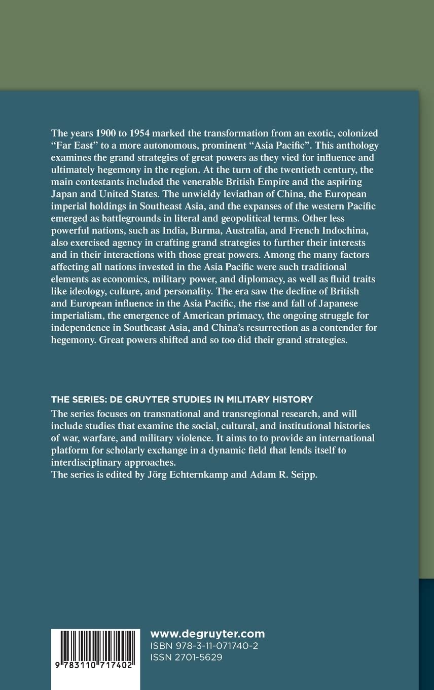 From Far East to Asia Pacific: Great Powers and Grand Strategy 1900-1954 | Military History Book | De Gruyter Studies | Perfect for History Students & Researchers