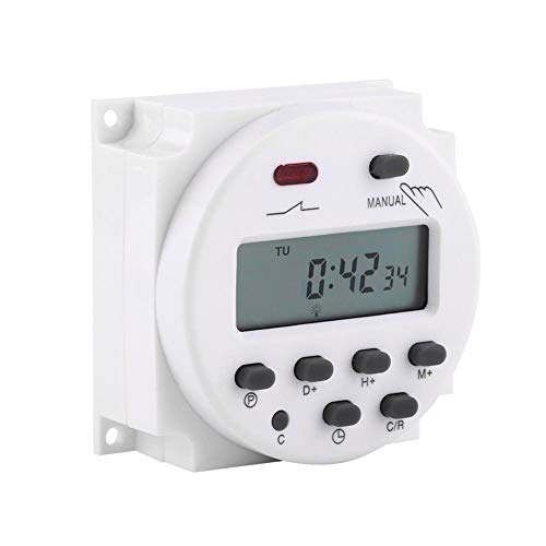 24V Light Timer Switch - Smart Wall Timer for Fans, Street Lamps, TV & Radio | Perfect for Home Automation & Energy Saving