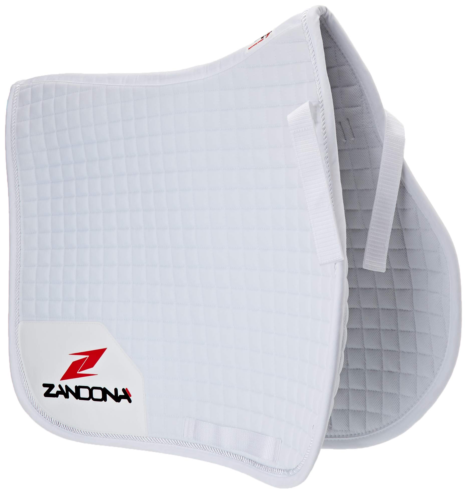 Zandonà MCL Jumping Saddle Pad - Breathable Horse Riding Pad with Shock Absorption for Equestrian Sports & Show Jumping - Perfect for Training, Competitions & Horse Protection
