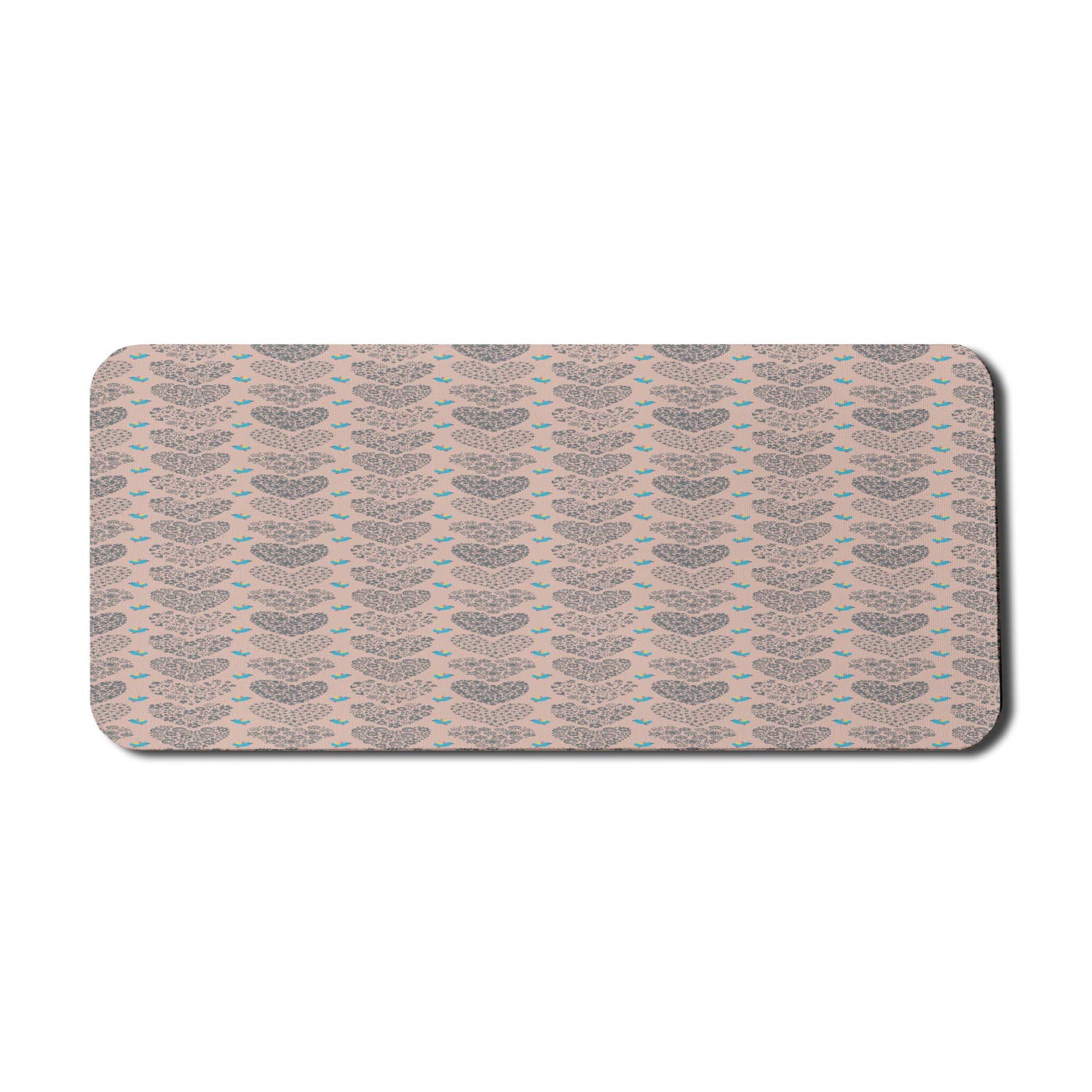 Ambesonne Spring Floral Computer Mouse Pad - Large 35
