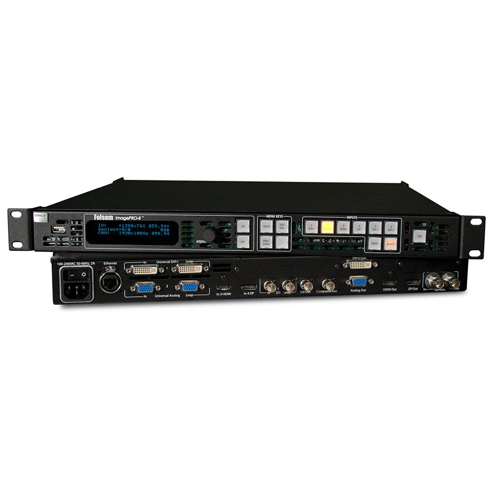 Barco ImagePRO II Jr. All-in-One Video Scaler - Professional 4K Video Processing for Home Theater & Commercial Displays | Perfect for Conference Rooms, Digital Signage & Gaming Setups