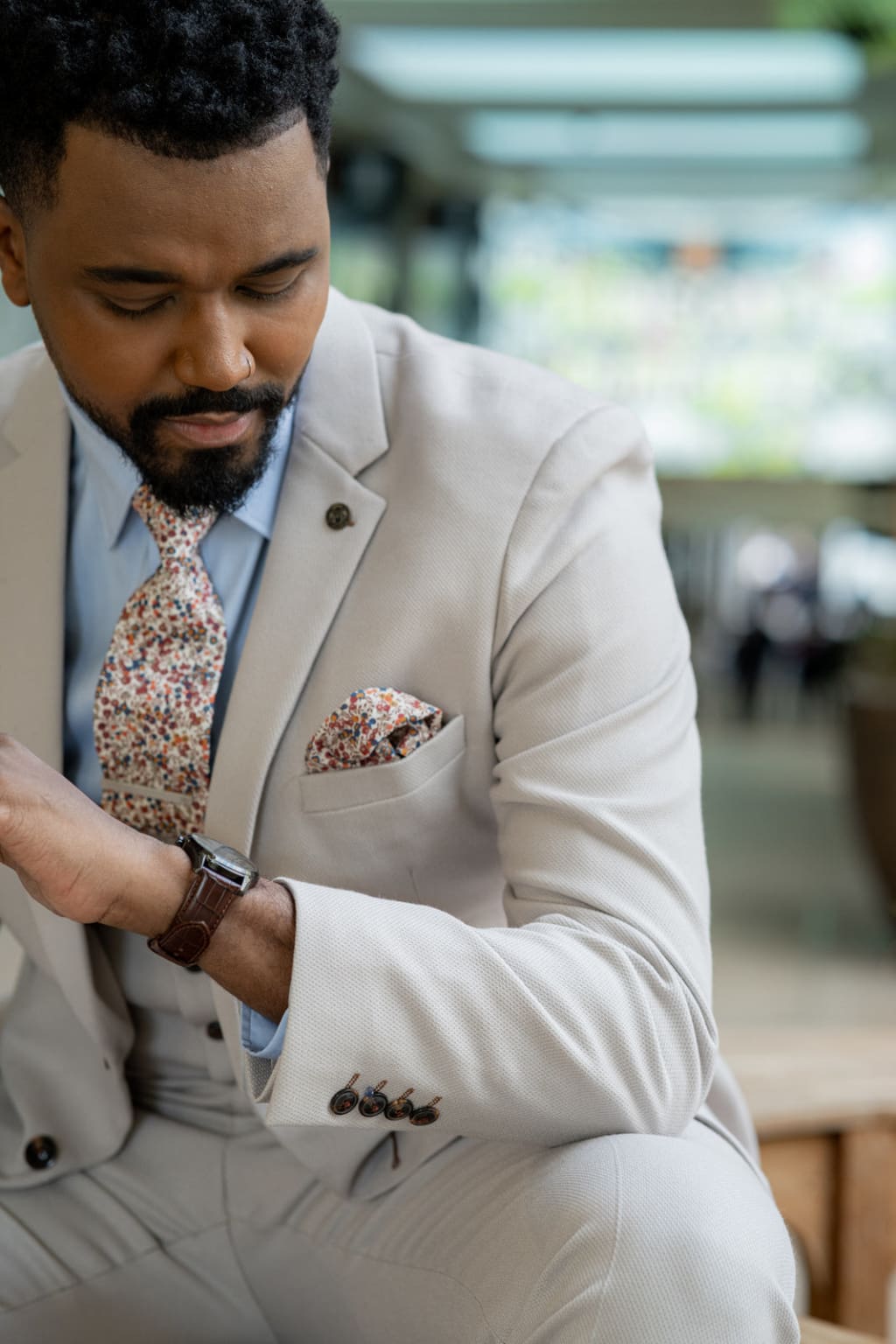 Marc Darcy HM5 Beige Stone Blazer for Women - Elegant Lightweight Jacket for Office, Business Meetings & Formal Events