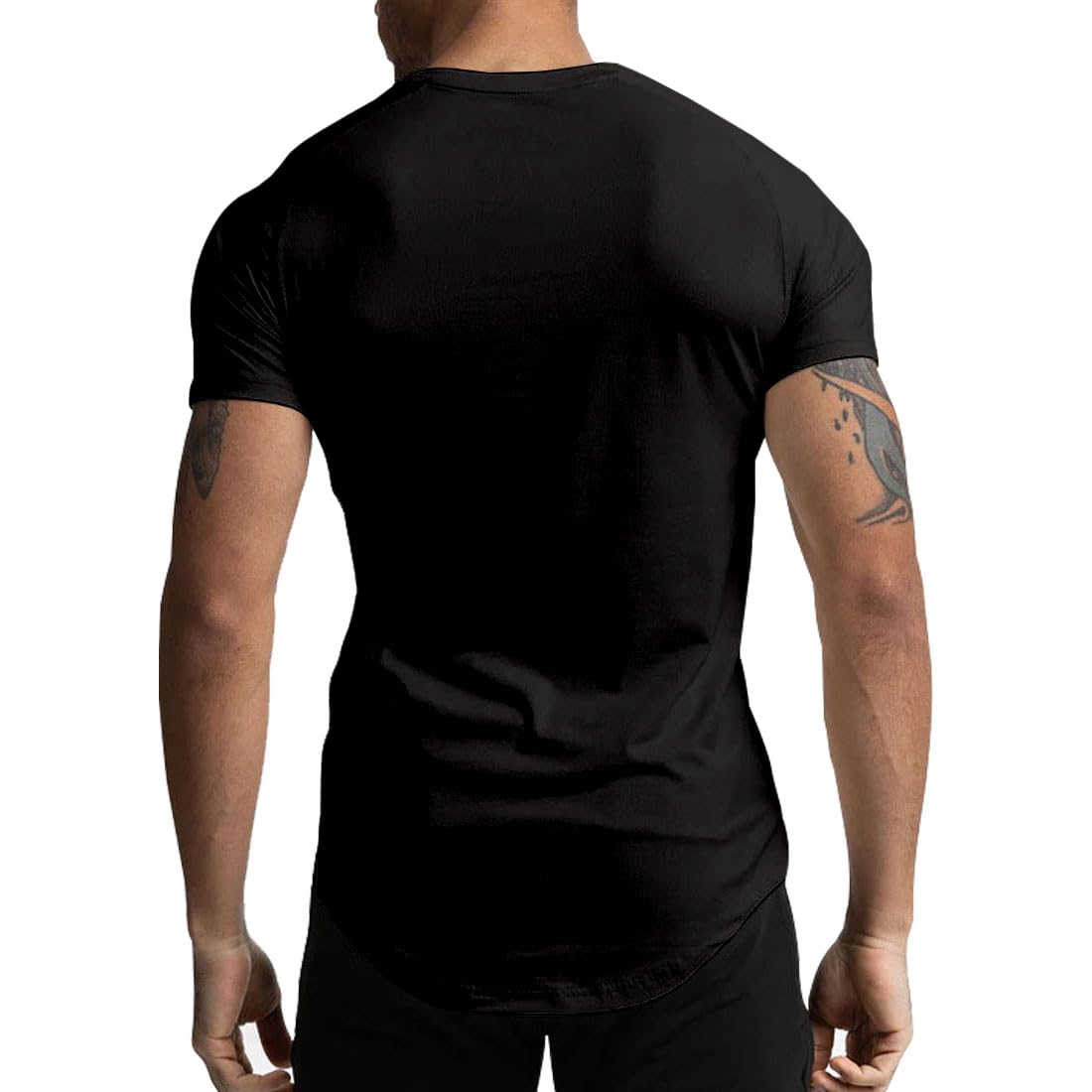 Men's Workout T-Shirts - Moisture Wicking Short Sleeve Gym Shirt for Running & Training - Breathable Athletic Crew Neck Tee for Men - Perfect for Gym, Jogging, and Outdoor Sports Activities