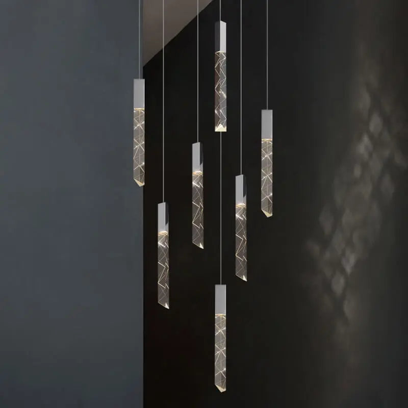 Elegant Large Crystal Chandeliers for High Ceilings - Luxury Lighting Fixture for Dining Room, Foyer & Grand Entryway - Perfect for Modern & Classic Home Decor