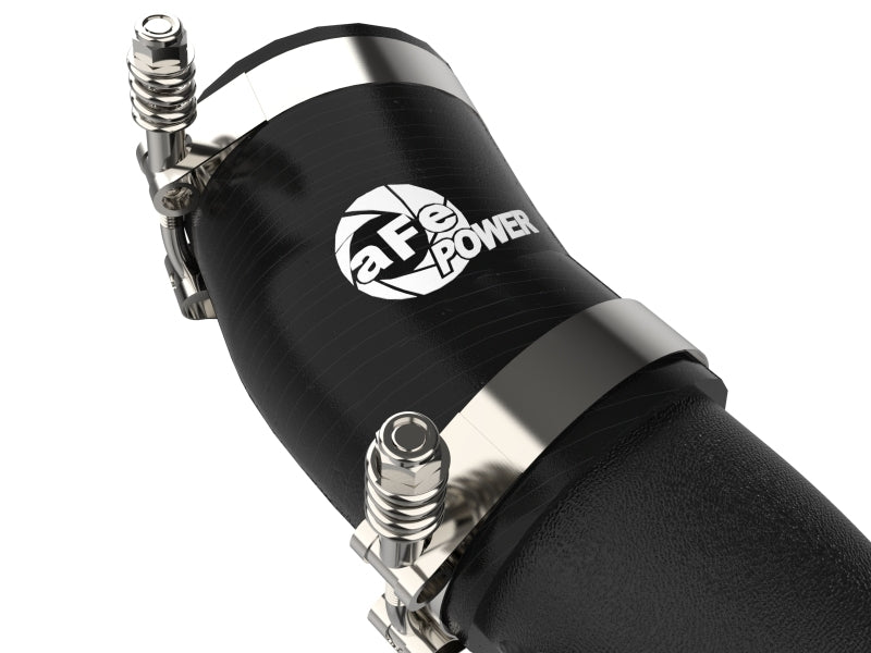 AFE 18-22 Kia Stinger V6 3.3L BladeRunner Aluminum Hot/Cold Charge Pipe Kit - Black - Performance Boost for Racing & Daily Driving