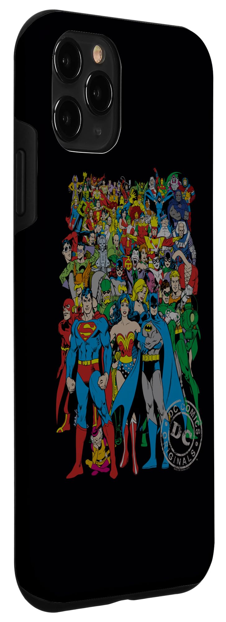 Original Justice League iPhone 11 Pro Case - Premium Superhero Phone Cover for Protection & Style | Perfect for DC Fans, Cosplay & Everyday Use