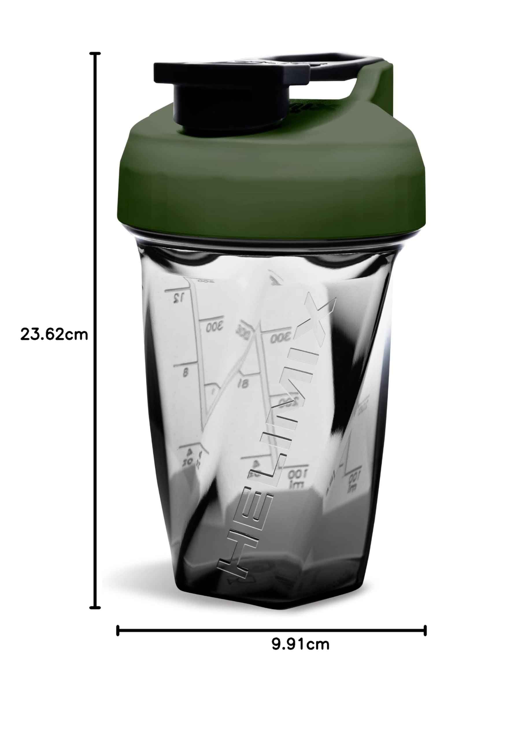 1.5 Vortex Blender Shaker Bottle - 20oz Protein Mixer Cup for Workout & Smoothies | No Blending Ball Needed | USA Made Portable Drink Shaker | Perfect for Protein Shakes, Cocktails & Meal Replacement | BPA Free & Dishwasher Safe (Top Rack) | Gym, Travel & Home Use