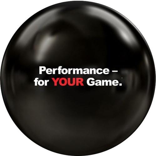 900Global Clear Poly Black Bowling Ball - High Performance Bowling Ball for Professional & Recreational Bowlers - Perfect for League Play, Tournaments & Casual Bowling Nights