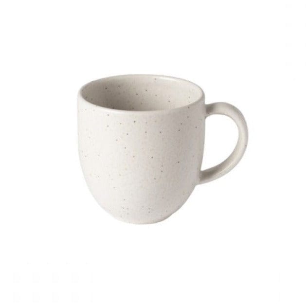 Casafina Pacifica Coffee Mug - 12oz Ceramic Cup with Handle, Multiple Colors (Blue, Green, Red) - Perfect for Home, Office & Gifts