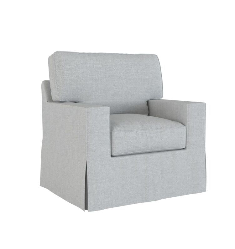 PB Buchanan Armchair Cover - Square Arm 36 Inch Slipcover for Living Room Furniture Protection | Perfect for Home Decor, Sofa Refresh & Pet-Friendly Use