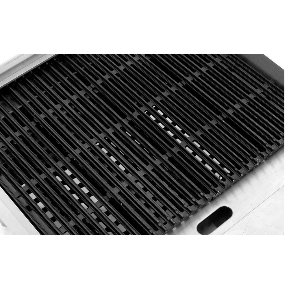 Atosa ATCB 36 36-Inch Countertop Radiant Natural Gas Charbroiler - 105,000 BTU Commercial Grill for Restaurants, Diners & Outdoor BBQ Cooking