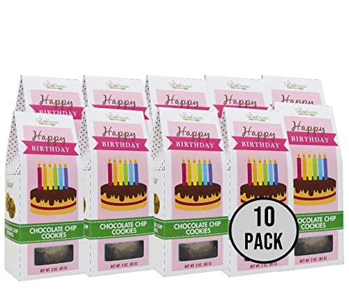 Too Good Gourmet Chocolate Chip Cookies 10 Pack - Soft Baked, Perfect Gift for Birthdays & Holidays