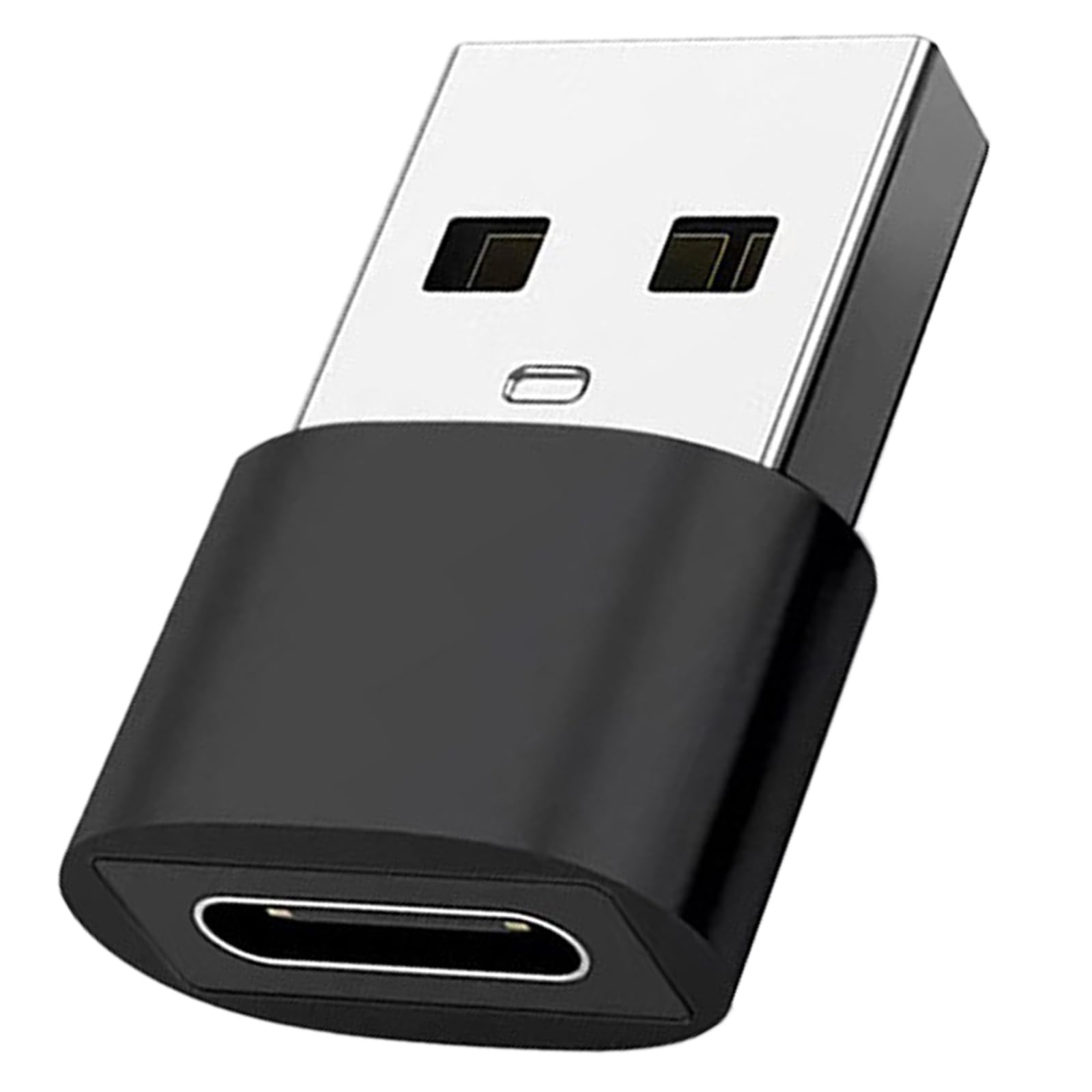 USB 2.0 Male to USB Type C Female Adapter - Fast Charging OTG Cable for Smartphones, Laptops, Tablets | Compatible with Samsung Galaxy, iPhone 15, MacBook, iPad Pro | Data Transfer & Charging Solution for Home, Office & Travel